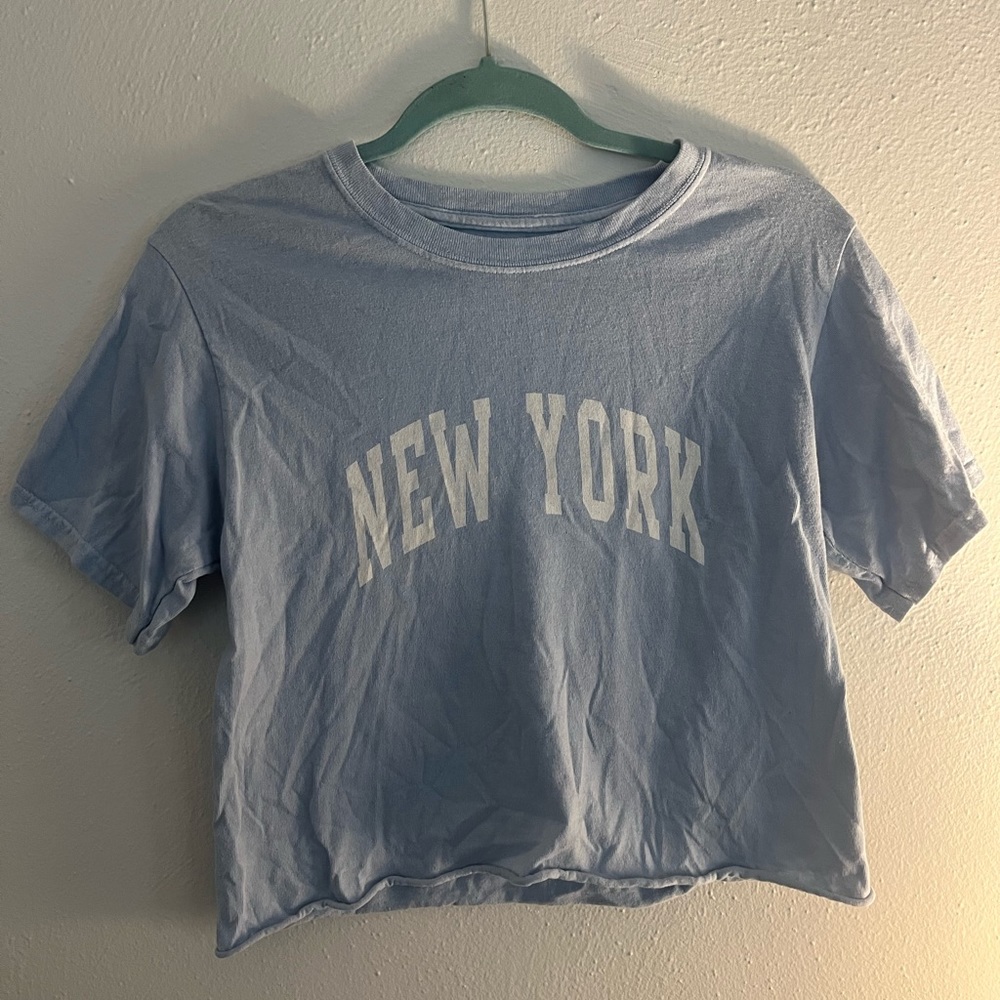 J GALT BRANDY MELVILLE JAMIE NEW YORK CROP TOP ONE SIZE OS